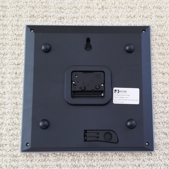 💜3 for $10💜 NWOT Photo Frame Clock - Picture 2 of 2